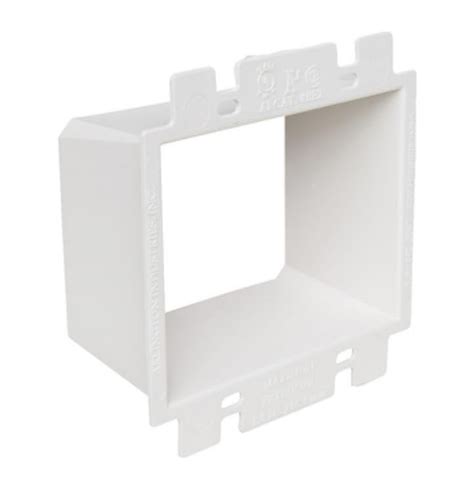 electrical box extender 2 gang|lowe's electrical outlet extender.